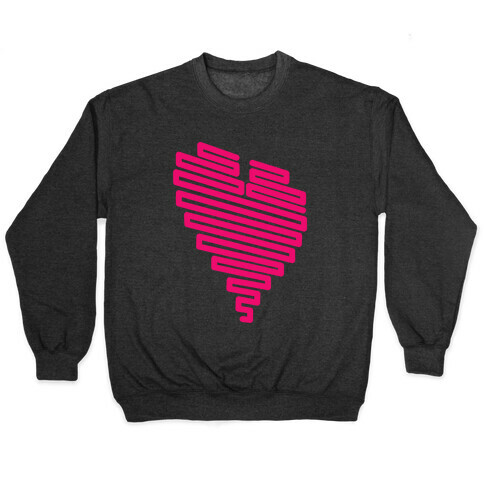 Neon Heart Pullover