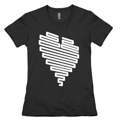 Neon Heart Womens T-Shirt