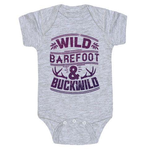 Wild Barefoot & Buckwild Baby One-Piece