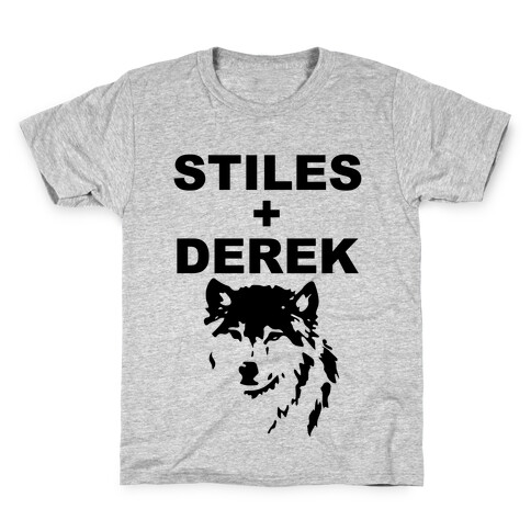 Stiles + Derek Kids T-Shirt