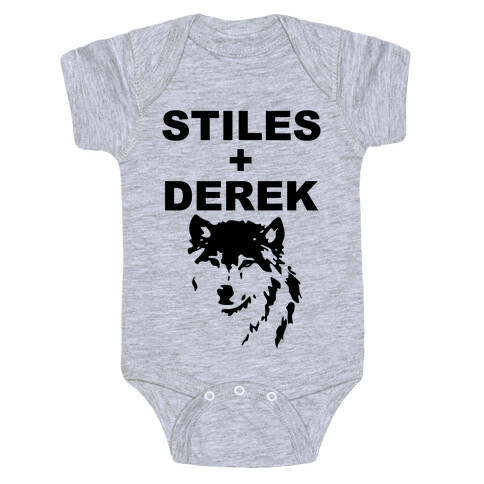 Stiles + Derek Baby One-Piece
