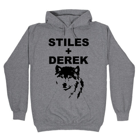 Stiles + Derek Hooded Sweatshirt