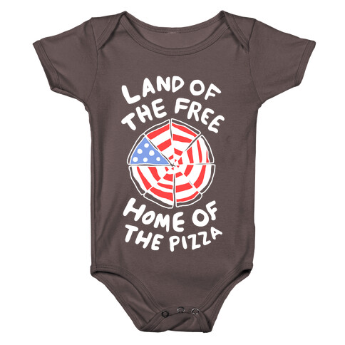 Land of the Free, Home of the Pizza Baby One-Piece