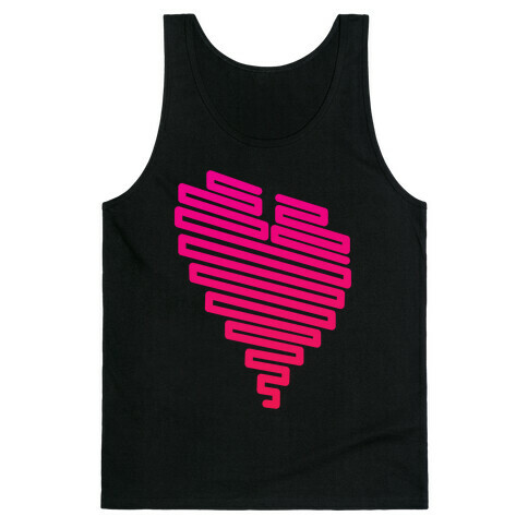 Neon Heart (Gradient) Tank Top