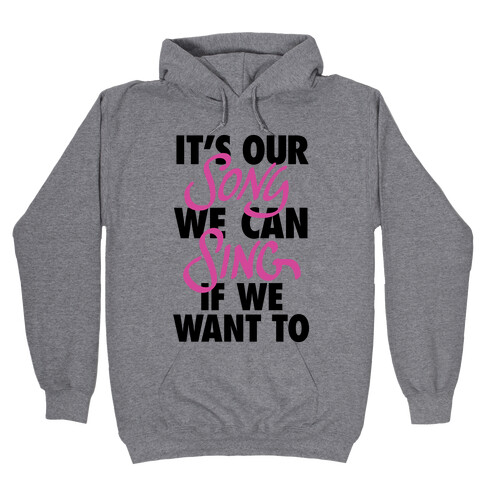 It's Our Song Hooded Sweatshirt