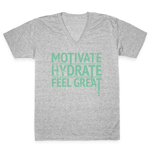 Motivation V-Neck Tee Shirt