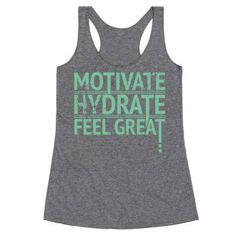 Motivation Racerback Tank Top