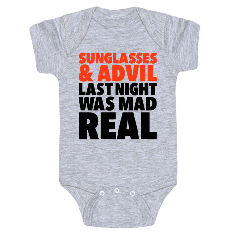 Sunglasses & Advil Baby One-Piece