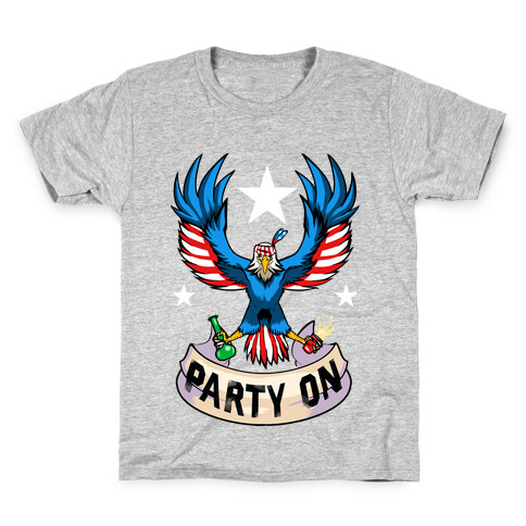 Party On USA! Kids T-Shirt