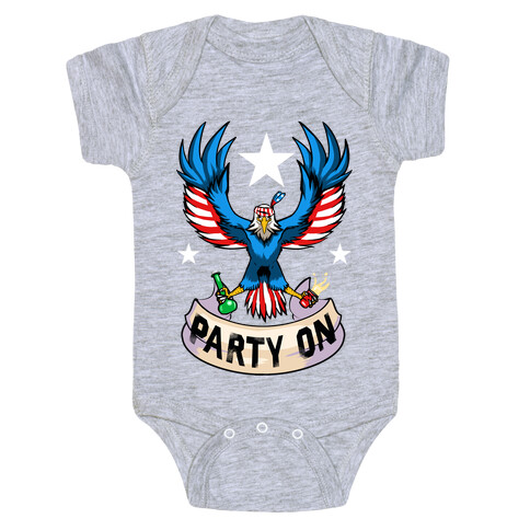 Party On USA! Baby One-Piece