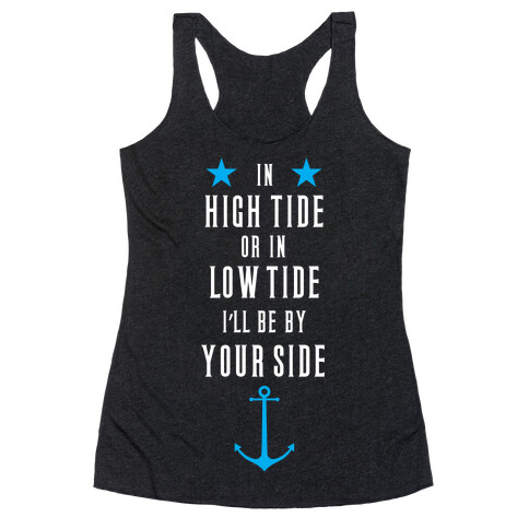 I'll Be By Your Side Racerback Tank Top