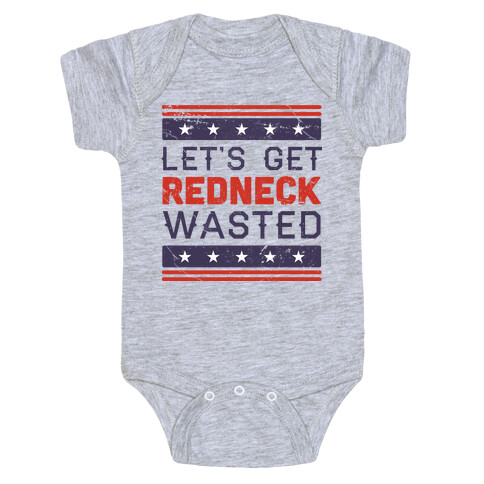 Redneck Wasted Baby One-Piece