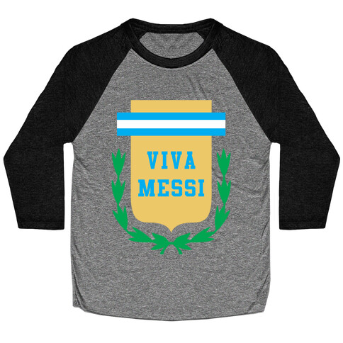 Viva Messi Baseball Tee