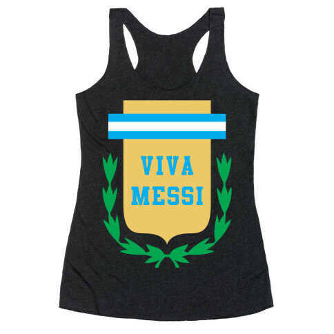 Viva Messi Racerback Tank Top