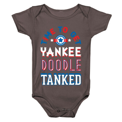 Yankee Doodle Tanked Baby One-Piece