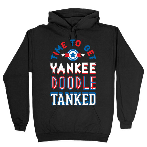 Yankee Doodle Tanked Hooded Sweatshirt