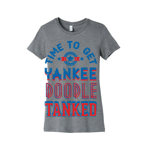 Yankee Doodle Tanked Womens T-Shirt