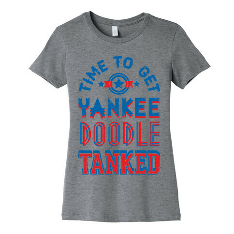 Yankee Doodle Tanked Womens T-Shirt