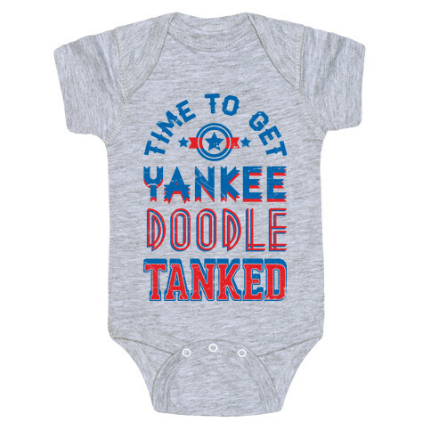 Yankee Doodle Tanked Baby One-Piece