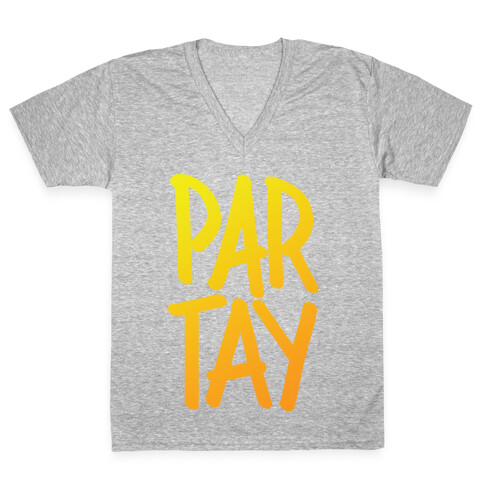 PAR-TAY V-Neck Tee Shirt