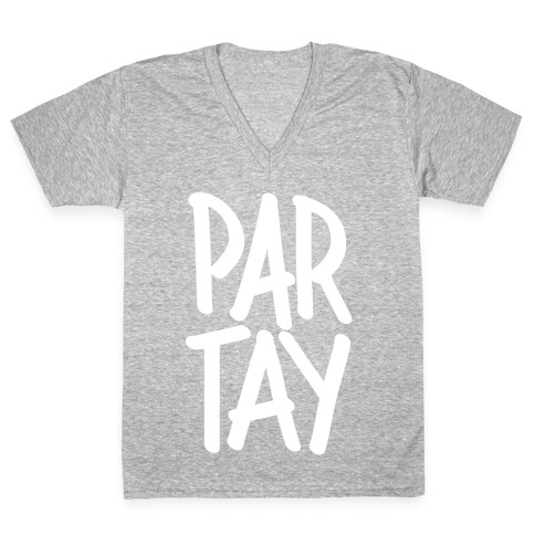 PAR-TAY V-Neck Tee Shirt