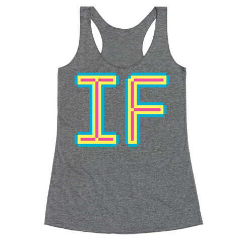 (AS) IF Racerback Tank Top