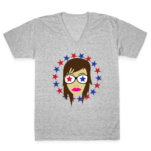 American Girl V-Neck Tee Shirt