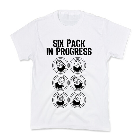 Six Pack In Progress Kids T-Shirt