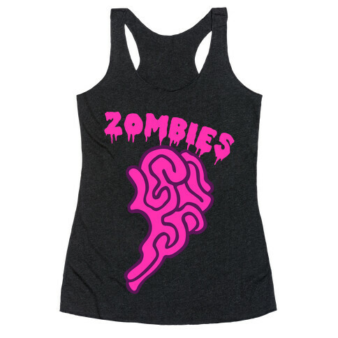 Best Zombies Pink (Part 2) Racerback Tank Top