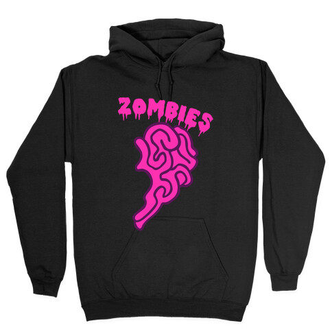 Best Zombies Pink (Part 2) Hooded Sweatshirt