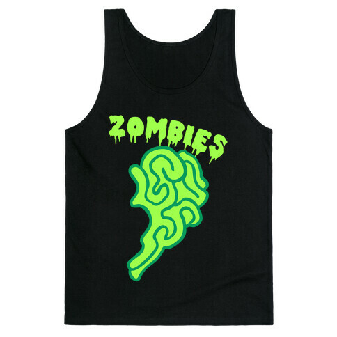 Best Zombies Green (Part 2) Tank Top