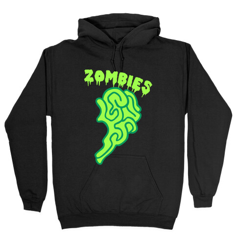 Best Zombies Green (Part 2) Hooded Sweatshirt