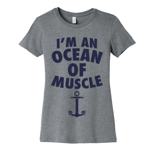 I'm An Ocean Of Muscle Womens T-Shirt