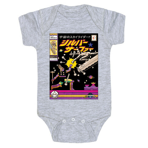 Japanese Surfer Baby One-Piece