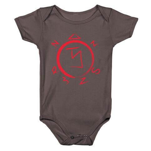 Angel Banishing Sigil Baby One-Piece