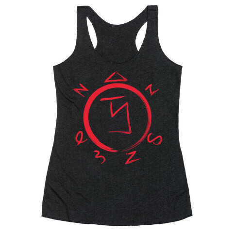 Angel Banishing Sigil Racerback Tank Top