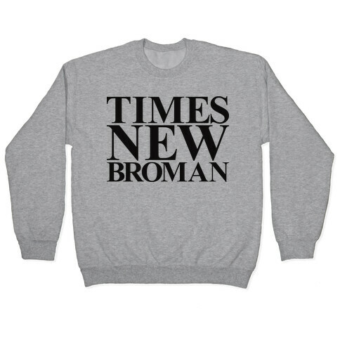 Times New Broman Pullover