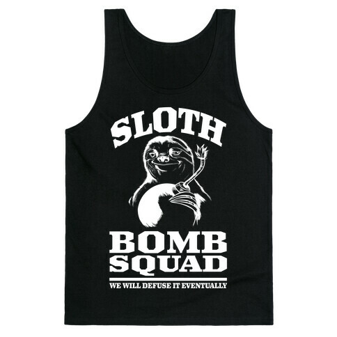 Sloth Bomb Squad Tank Top