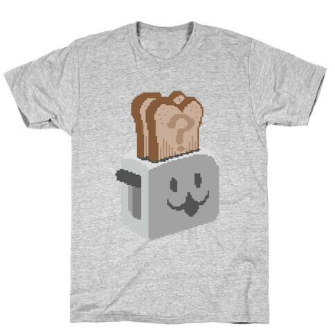 Pixel Toaster Face T-Shirt