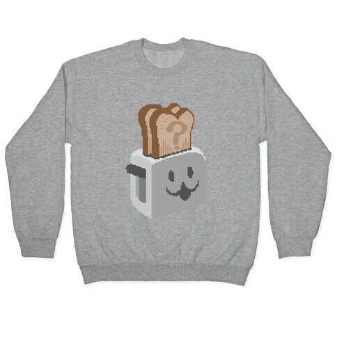 Pixel Toaster Face Pullover