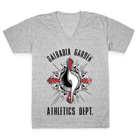 Galbadia Garden Athletics Department V-Neck Tee Shirt