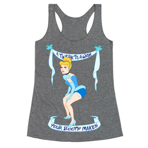 A Twerk is A Wish Racerback Tank Top