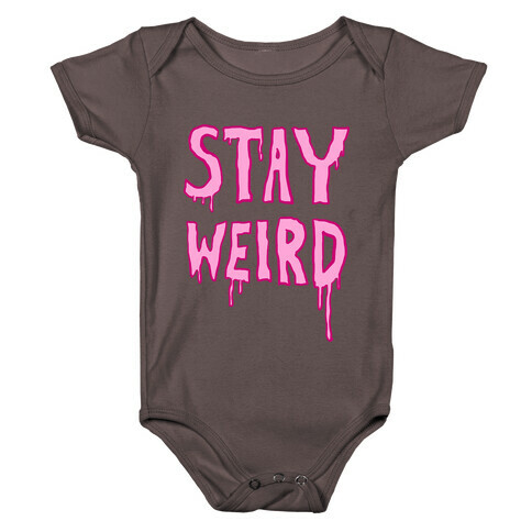 Stay Weird Baby One-Piece