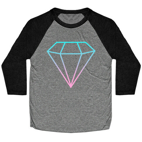 Neon Gem Baseball Tee