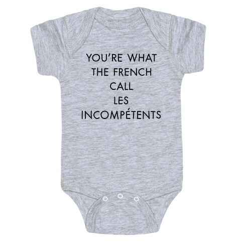 Les Incompetents Baby One-Piece