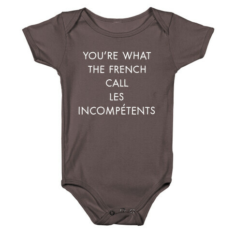 Les Incompetents Baby One-Piece