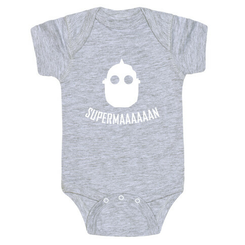 Iron Giant Superman Baby One-Piece