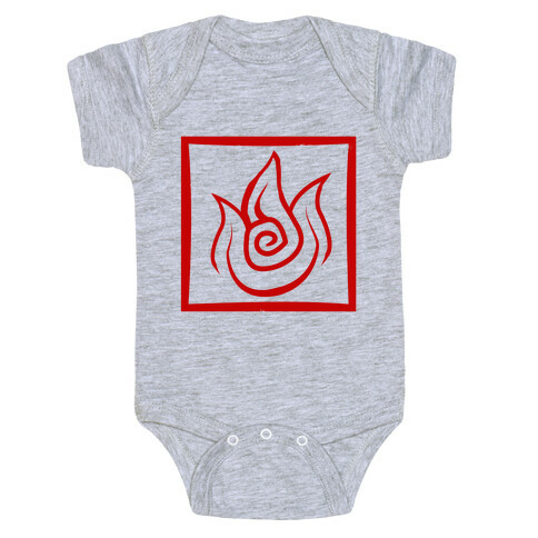 Fire Bender Baby One-Piece