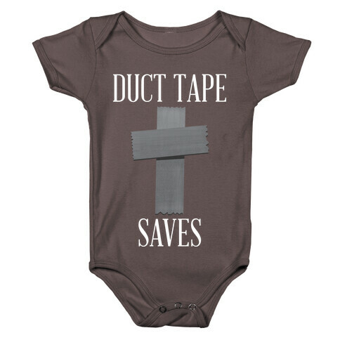 Duct Tape Saves Baby One-Piece