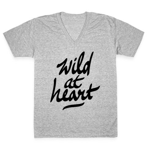 Wild At Heart V-Neck Tee Shirt